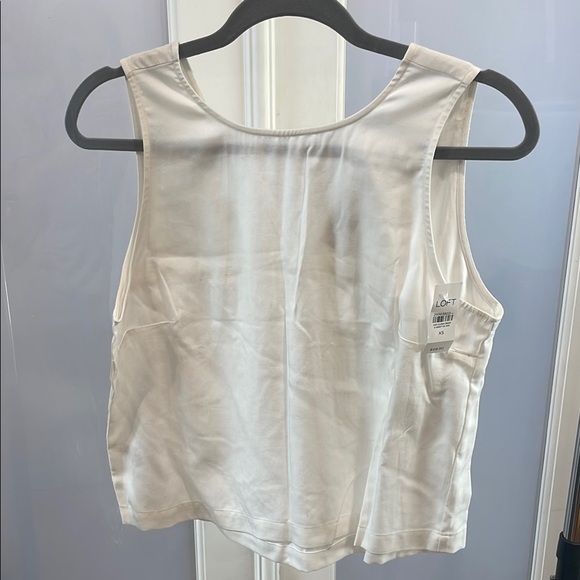 LOFT Tops - White Sleeveless Top